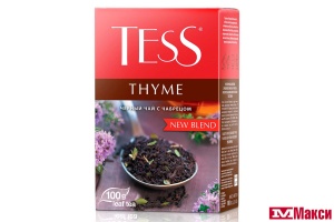 ЧАЙ "TESS" THYME ЧЕРНЫЙ С ЧАБРЕЦОМ 100Г (ОРИМИ-ТРЭЙД)