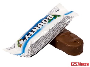 ШОКОЛАДНЫЕ КОНФЕТЫ "BOUNTY" MINIS (МАРС)