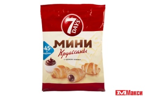 КРУАССАН "7 DAYS" МИНИ 105Г(какао)