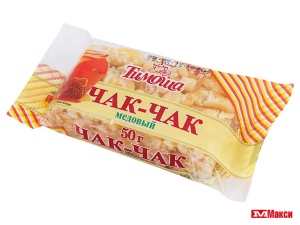 ВОЗДУШНАЯ СЛАДОСТЬ "ЧАК-ЧАК" 50Г (ТИМОША)