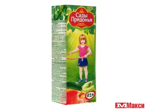 дет.пит. сок "сады придонья" яблочно-персиковый с мякотью 0,2л 