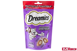 ЛАКОМСТВО Д/КОШЕК "DREAMIES" 140Г В АССОРТИМЕНТЕ(с добавлением молока)