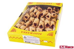 ПЕЧЕНЬЕ СДОБНОЕ  "КОНВЕРТИК С ФРУКТОВОЙ НАЧИНКОЙ" ВИШНЯ (ВОЛОГЖАНКА)