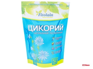 ЦИКОРИЙ РАСТВОРИМЫЙ НАТУРАЛЬНЫЙ "FITOLAIN" 100Г ПАКЕТ (ВОКРУГ СВЕТА)