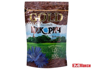 ЦИКОРИЙ РАСТВОРИМЫЙ ГРАНУЛИРОВАННЫЙ "ЦИКОРИЧ" 100Г ПАКЕТ (ФАВОРИТ)