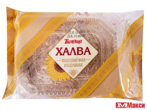 ХАЛВА ПОДСОЛНЕЧНАЯ ВОЗДУШНАЯ 200Г (ТИМОША)
