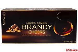 ШОКОЛАДНЫЕ КОНФЕТЫ "БРЕНДИ" 180Г (МИЕШКО)