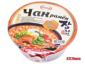 ЛАПША БЫСТРОГО ПРИГОТОВЛЕНИЯ "ДОШИРАК" ЧАН РАМЕН СО ВКУСОМ ГОВЯДИНЫ 86Г 