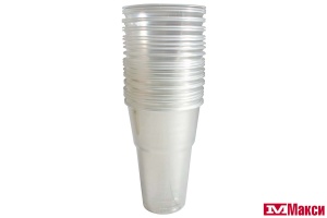 СТАКАН ОДНОРАЗОВЫЙ 500МЛ 25ШТ (ЯРКАЯ ЦЕНА)