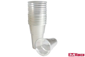 СТАКАН ОДНОРАЗОВЫЙ 500МЛ 25ШТ (ЯРКАЯ ЦЕНА)