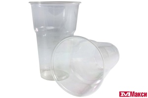 СТАКАН ОДНОРАЗОВЫЙ 500МЛ 25ШТ (ЯРКАЯ ЦЕНА)