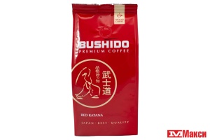КОФЕ МОЛОТЫЙ "BUSHIDO" RED KATANA 227Г (НИДЕРЛАНДЫ)(ХОРС)