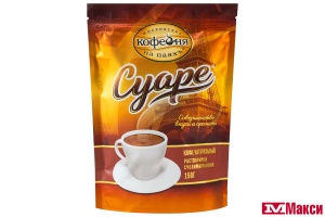 КОФЕ "СУАРЕ" СУБЛИМИРОВАННЫЙ 150Г ПАКЕТ (МОСКОВСКАЯ КОФЕЙНЯ НА ПАЯХЪ)