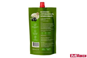 МАЙОНЕЗ "СЕМЬЯ ДОВОЛЬНА" ПРОВАНСАЛЬ ОЛИВКОВЫЙ 67% 680Г ПАКЕТ