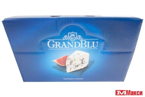СЫР "СЛИВОЧНЫЙ" С ГОЛУБОЙ ПЛЕСЕНЬЮ 56% 100Г (GRANDBLU) (БЗМЖ)