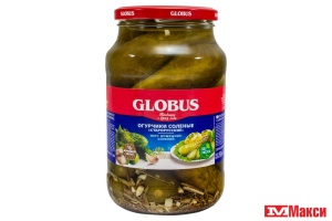 ОГУРЧИКИ "СТАРОРУССКИЕ" СОЛЕНЫЕ 950МЛ СТ/Б (ГЛОБУС)