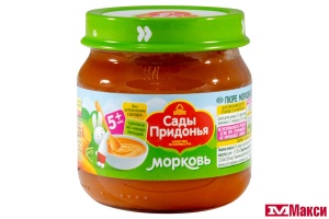 ПЮРЕ "САДЫ ПРИДОНЬЯ" ОВОЩНОЕ 80Г В АССОРТИМЕНТЕ(морковь)
