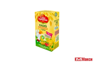 КАША "САДЫ ПРИДОНЬЯ" Б/МОЛОЧ 4 ЗЛАКА ЯБЛОКО,БАНАН,МАЛИНА 125Г