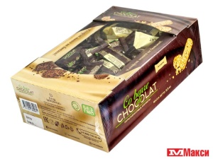 конфеты "co barre de chocolat" мультизлаковые ассорти 900г (в.а.ш шоколатье)