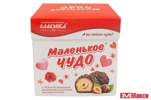 ШОКОЛАДНЫЕ КОНФЕТЫ "МАЛЕНЬКОЕ ЧУДО" СЛИВОЧНОЕ 148Г (СЛАВЯНКА)
