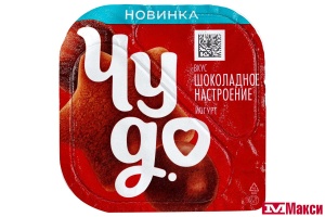 ЙОГУРТ "ЧУДО" ХРУСТЯЩИЙ ДЕСЕРТ 3% 105Г (ВБД) (БЗМЖ)(шоколадное настроение)
