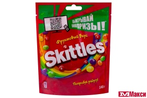 ДРАЖЕ (РИГЛИ) "СКИТЛС" ФРУКТЫ 140Г