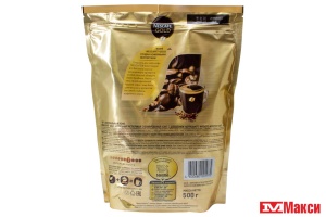 КОФЕ СУБЛИМИРОВАННЫЙ "NESCAFE GOLD" С ДОБАВЛЕНИЕМ МОЛОТОГО 500Г ПАКЕТ (NESTLE) 