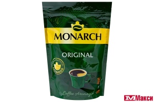 КОФЕ СУБЛИМИРОВАННЫЙ  "MONARCH" ORIGINAL 210Г ПАКЕТ (JDE)