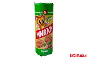 ПЕЧЕНЬЕ-СЭНДВИЧ "МИККИ" ФУНДУК 180Г (ДОНКО)