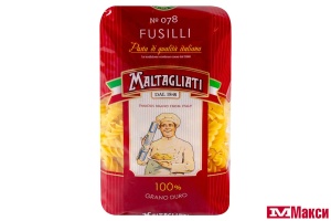 МАКАРОННЫЕ ИЗДЕЛИЯ "MALTAGLIATI" №078 СПИРАЛЬ 450Г