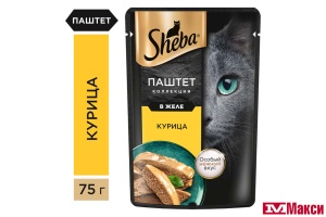 КОРМ ДЛЯ КОШЕК "ШЕБА" 75Г(паштет с курицей)