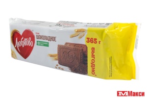 ПЕЧЕНЬЕ "ШОКОЛАДНОЕ" 365Г (ЛЮБЯТОВО)