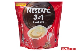 КОФЕЙНЫЙ НАПИТОК "NESCAFE" 3В1 14,5ГХ20ШТ (NESTLE)(классический)