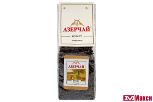 ЧАЙ "БУКЕТ" ЧЕРНЫЙ КРУПНОЛИСТОВОЙ 200Г ПАКЕТ (АЗЕРЧАЙ)