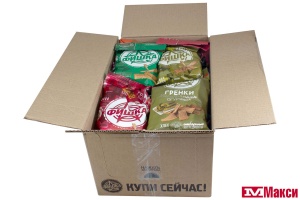 ГРЕНКИ "ФИШКА" АССОРТИ 120Г