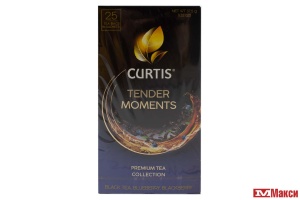ЧАЙ "CURTIS" TENDER MOMENTS ЧЕРНЫЙ 25 ПАКЕТИКОВ (МАЙ)