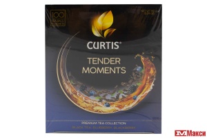 ЧАЙ "CURTIS" TENDER MOMENTS ЧЕРНЫЙ 100 ПАКЕТИКОВ (МАЙ)
