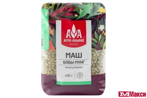 КРУПА МАШ (АГРОАЛЬЯНС) "ЭКСТРА-2" 450Г