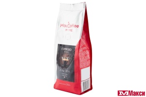 КОФЕ МОЛОТЫЙ "МАК КОФЕ" ПЬЮР ЭСПРЕССО ФОРТЕ 250Г