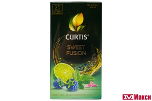 ЧАЙ (МАЙ) "CURTIS" SWEET FUSION ЗЕЛЕНЫЙ 25ПАКЕТИКОВ
