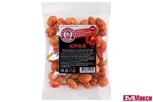 АРАХИС В ХРУСТЯЩЕЙ КОРОЧКЕ СО ВКУСОМ КРАБ 100Г (ТРАКТИРЩИК СНЭК)