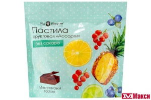 ПАСТИЛА (NUT VINOGRAD) ФРУКТОВАЯ АССОРТИ 200Г (лимон-лайм, ананас, смородина, черника)