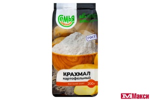 КРАХМАЛ КАРТОФЕЛЬНЫЙ (СЕМЬЯ ДОВОЛЬНА) 200Г