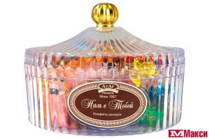 ШОКОЛАДНЫЕ КОНФЕТЫ "АССОРТИ" 300Г ВАЗА (АТАГ)