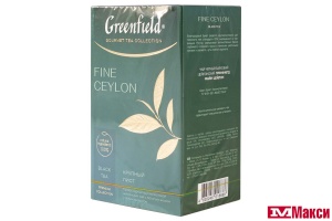 ЧАЙ "GREENFIELD" ФАЙН ЦЕЙЛОН ЧЕРНЫЙ 90Г (ОРИМИ-ТРЭЙД)