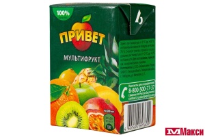 НАПИТОК "ПРИВЕТ" МУЛЬТИФРУКТ 0,2Л (PEPSI)