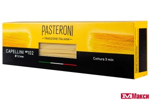 МАКАРОННЫЕ ИЗДЕЛИЯ "PASTERONI" КАПЕЛЛИНИ №102 400Г