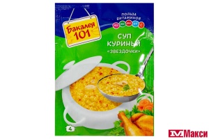 СУП "БАКАЛЕЯ 101" КУРИНЫЙ 60Г (РУССКИЙ ПРОДУКТ)
