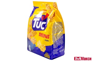 КРЕКЕР "TUC" МИНИ 110Г (МОН' ДЭЛИС РУСЬ)(со вкусом сыра)