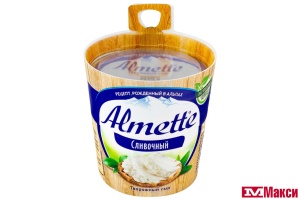 СЫР ТВОРОЖНЫЙ "АЛЬМЕТТЕ" СЛИВОЧНЫЙ 60% 150Г (HOCHLAND) (БЗМЖ)